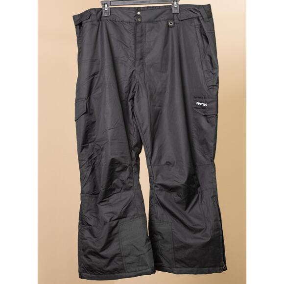 Arctix Men's Black Snow Pants Size 3XL Short - Picture 1 of 6